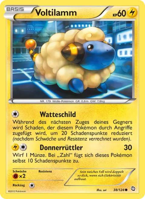 Mareep [Cotton Guard | Thunder Jolt]