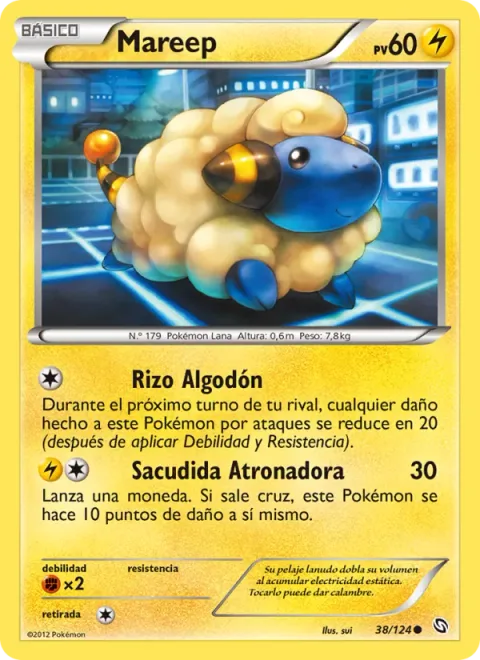 Mareep [Cotton Guard | Thunder Jolt]