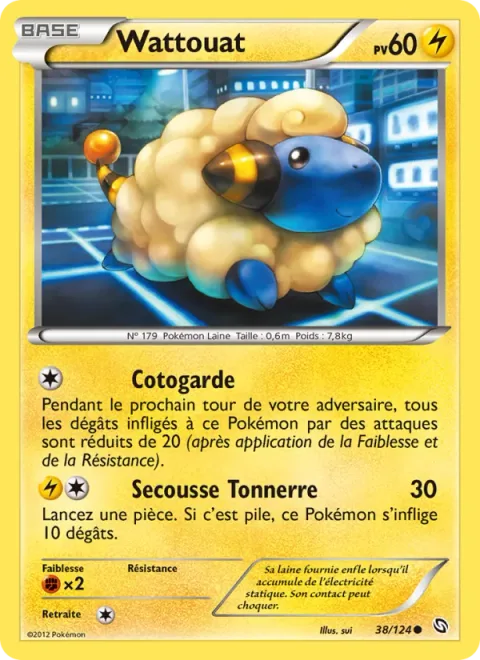 Mareep [Cotton Guard | Thunder Jolt]