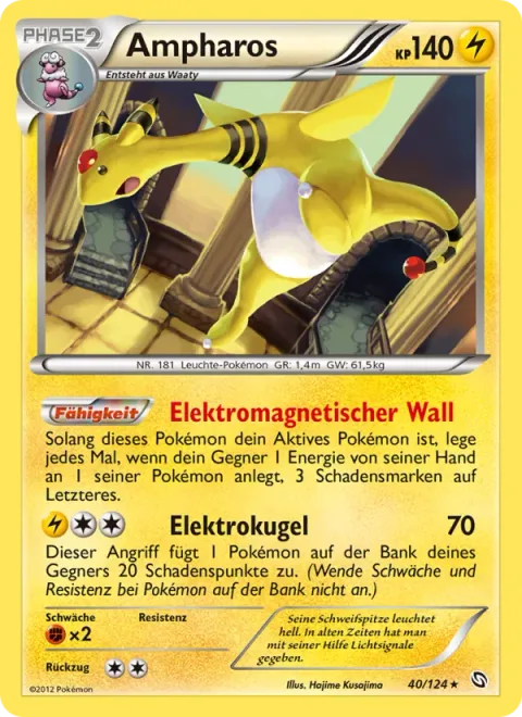 Ampharos [Electromagnetic Wall | Electrobullet]