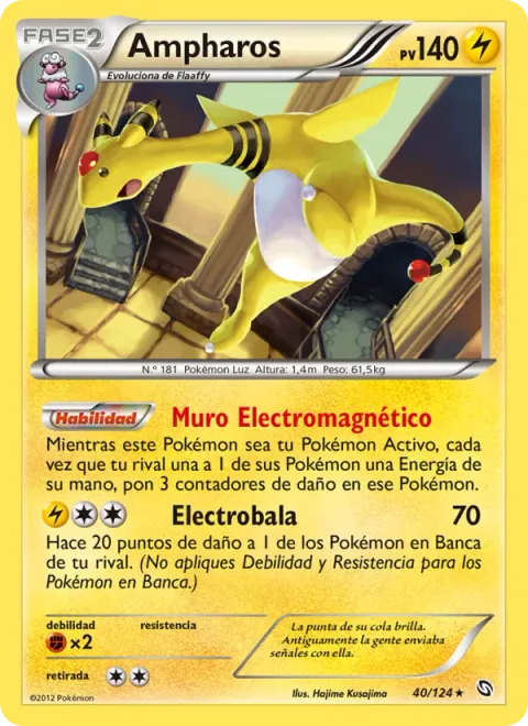 Ampharos [Electromagnetic Wall | Electrobullet]