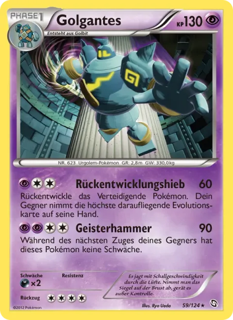 Golurk [Devolution Punch | Ghost Hammer]