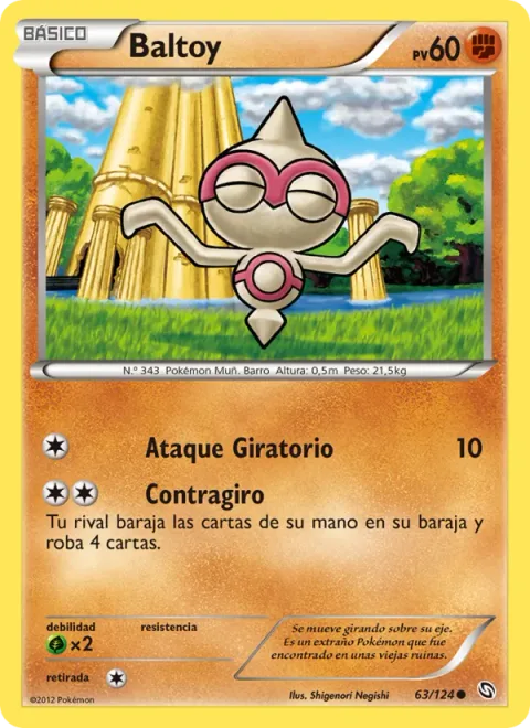 Baltoy [Spinning Attack | Reverse Spin]