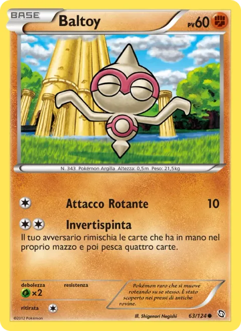 Baltoy [Spinning Attack | Reverse Spin]
