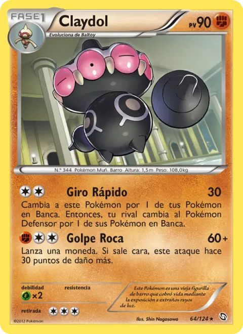Claydol [Rapid Spin | Rock Smash]