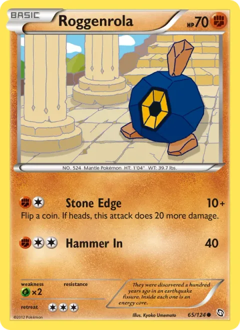 Roggenrola [Stone Edge | Hammer In]