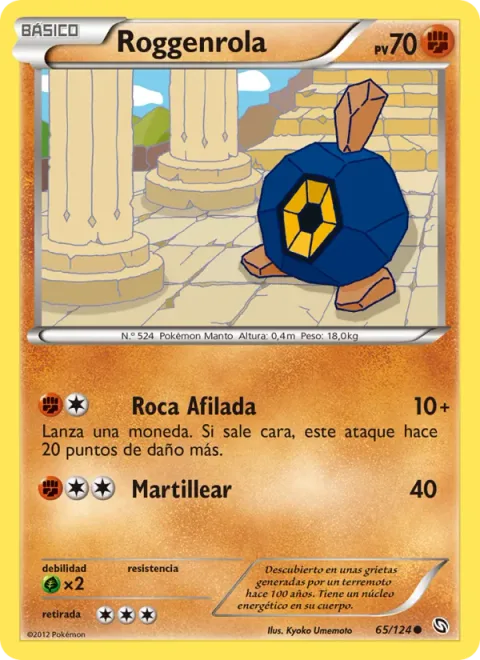 Roggenrola [Stone Edge | Hammer In]