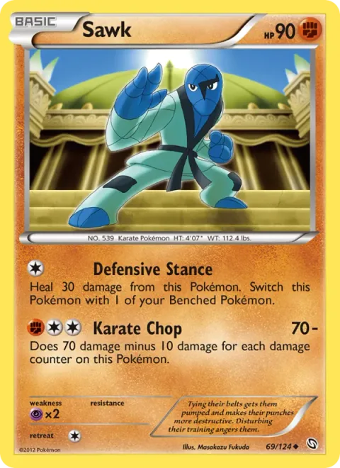 Sawk [Defensive Stance | Karate Chop]