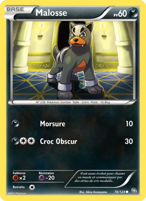 Houndour [Bite | Darkness Fang]