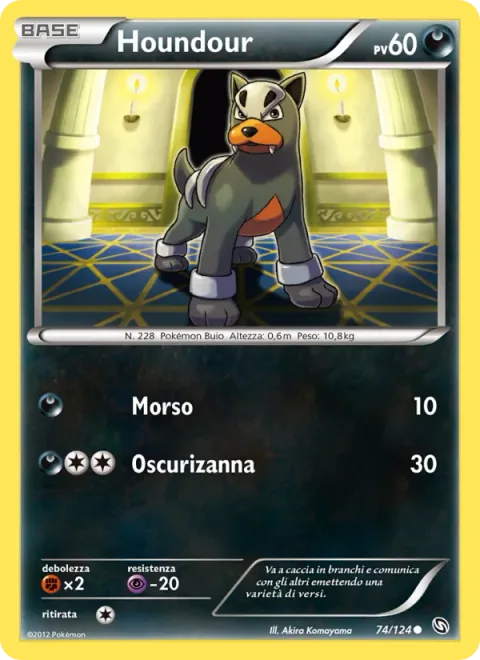 Houndour [Bite | Darkness Fang]