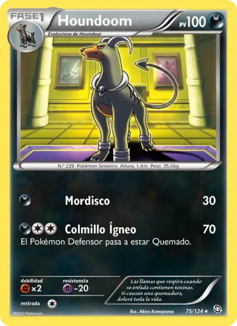 Houndoom [Bite | Fire Fang]