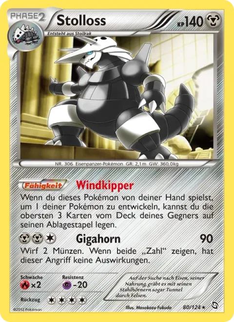 Aggron [Toppling Wind | Giga Horn]