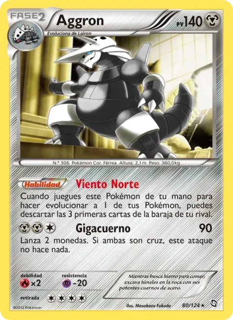 Aggron [Toppling Wind | Giga Horn]
