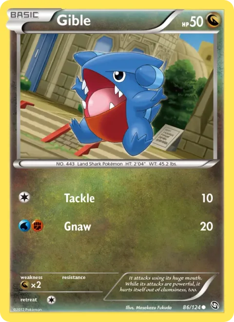 Gible [Tackle | Gnaw]