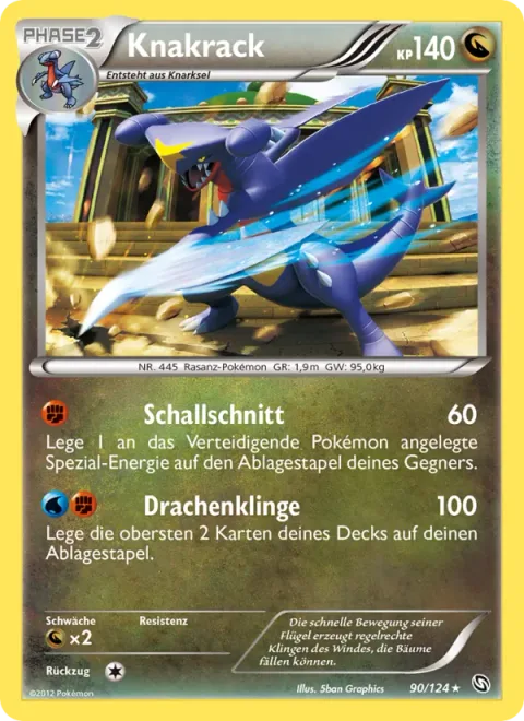 Garchomp [Mach Cut | Dragonblade]