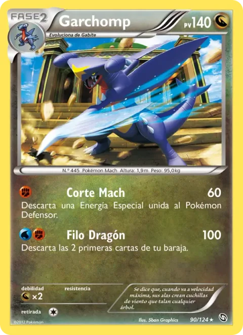 Garchomp [Mach Cut | Dragonblade]