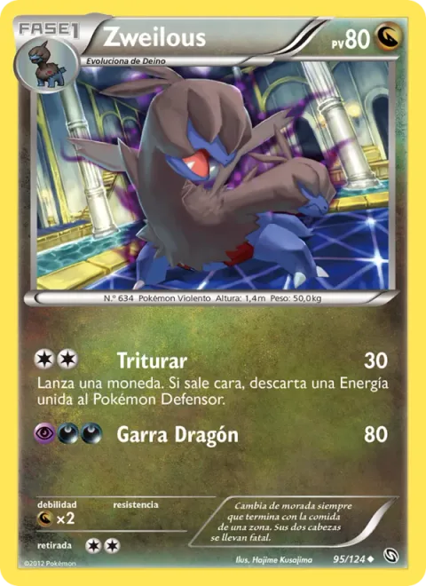Zweilous [Crunch | Dragon Claw]