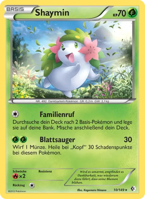 Shaymin [Call for Family | Leaf Drain]