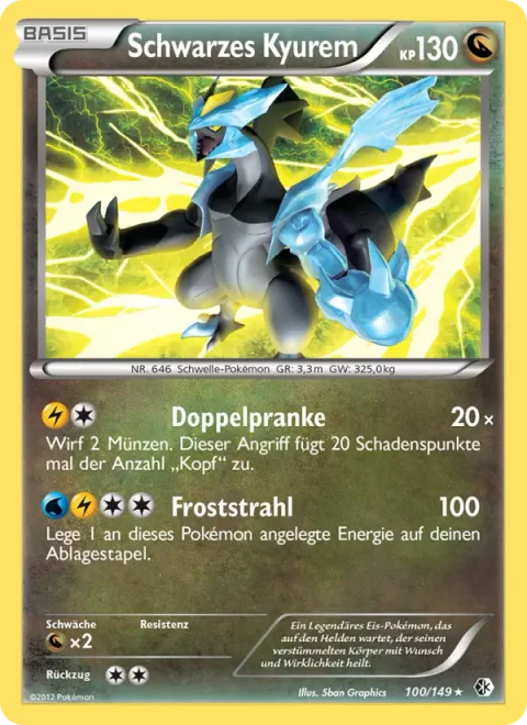 Black Kyurem [Dual Claw | Flash Freeze]