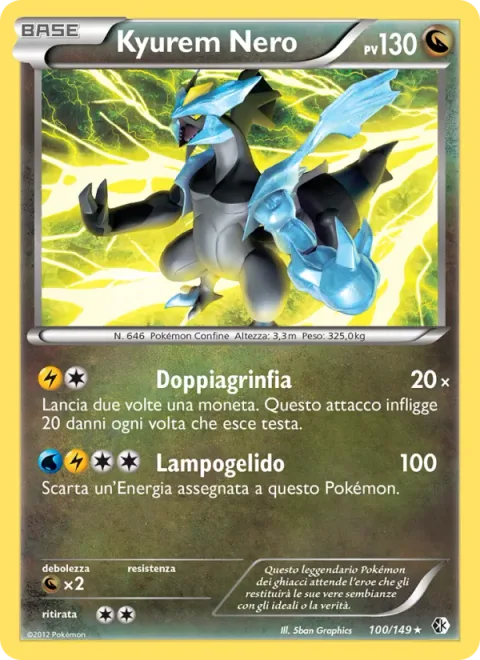 Black Kyurem [Dual Claw | Flash Freeze]