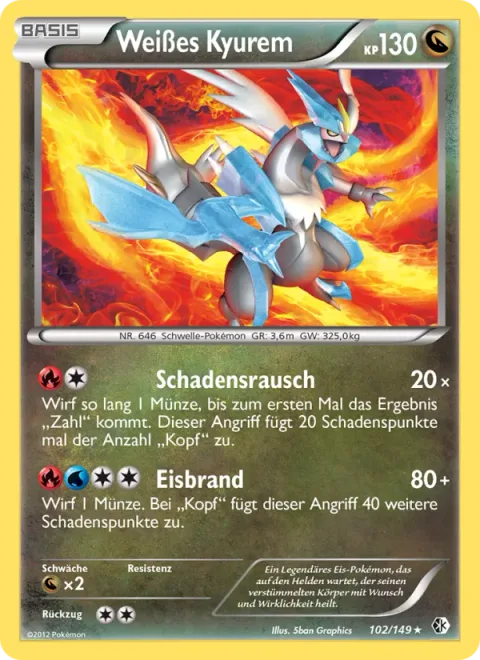 White Kyurem [Damage Rush | Cold Fire]