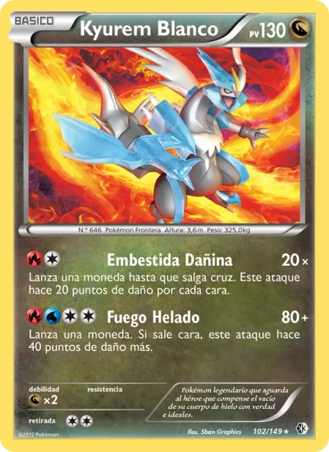 White Kyurem [Damage Rush | Cold Fire]