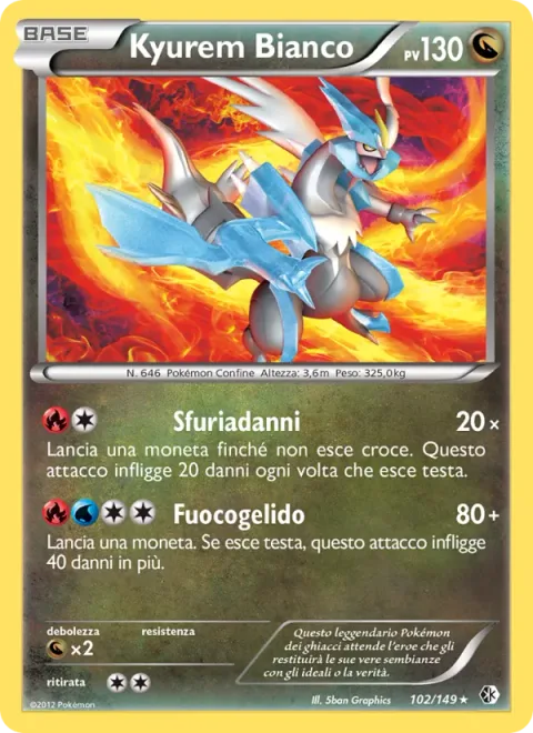 White Kyurem [Damage Rush | Cold Fire]