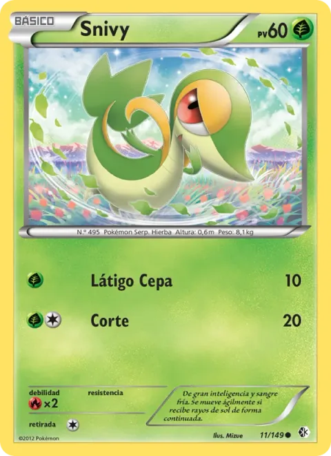 Snivy [Vine Whip | Cut]