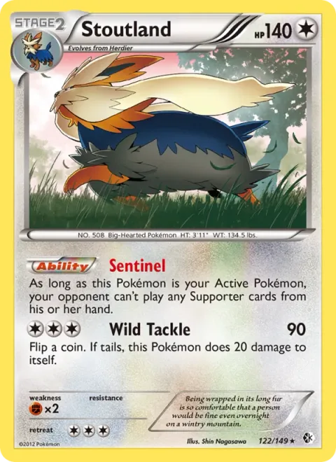 Stoutland [Sentinel | Wild Tackle]