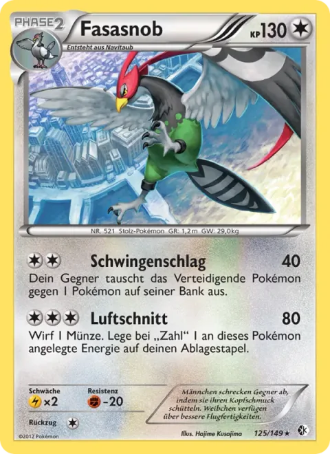 Unfezant [Wing Flick | Air Slash]