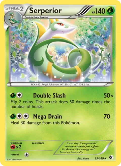 Serperior [Double Slash | Mega Drain]