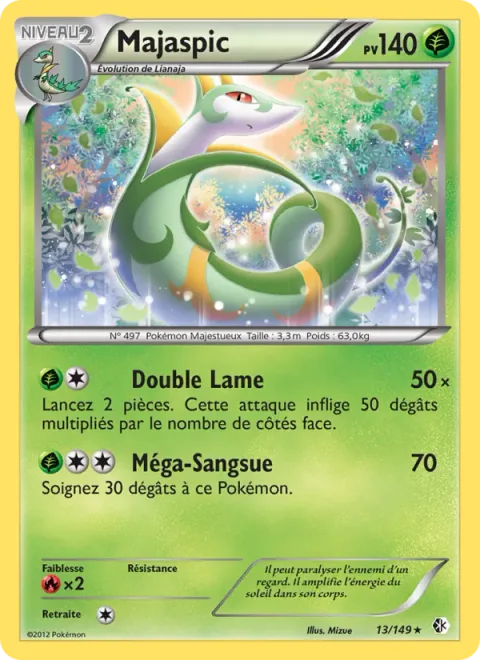 Serperior [Double Slash | Mega Drain]