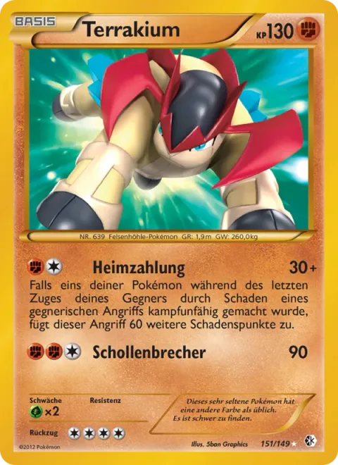 Terrakion [Retaliate | Land Crush]