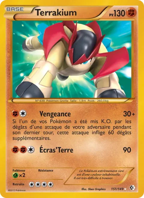 Terrakion [Retaliate | Land Crush]
