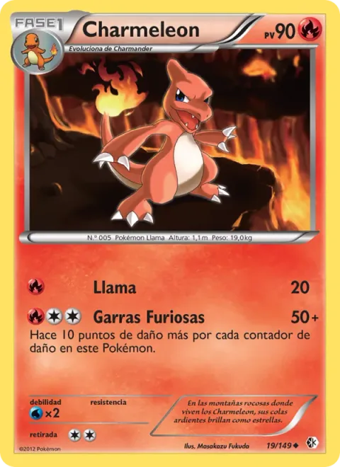 Charmeleon [Flare | Raging Claws]