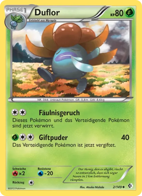Gloom [Foul Odor | Poison Powder]