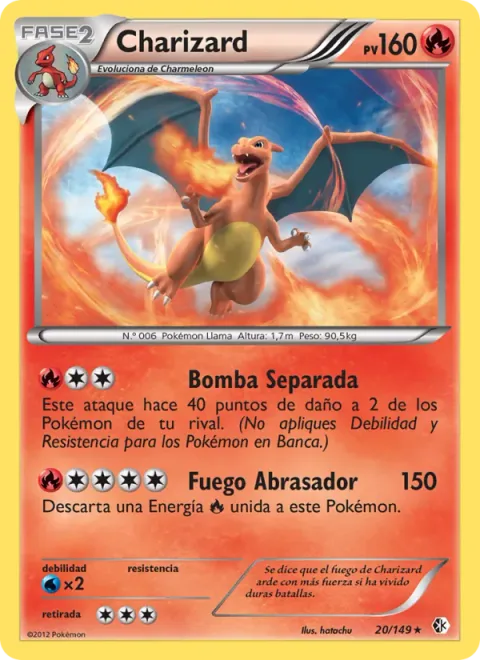 Charizard [Split Bomb | Scorching Fire]