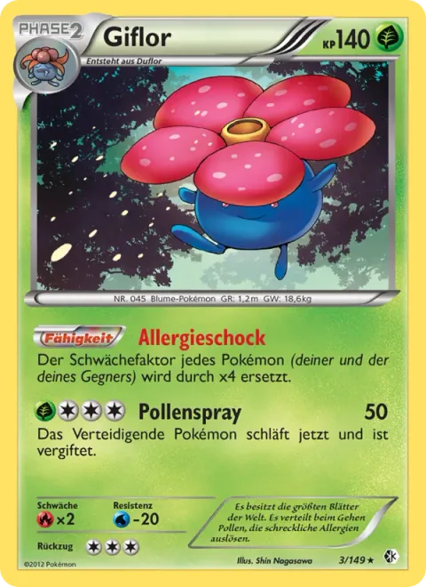 Vileplume [Allergy Panic | Pollen Spray]