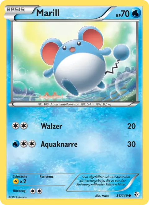 Marill [Rollout | Water Gun]