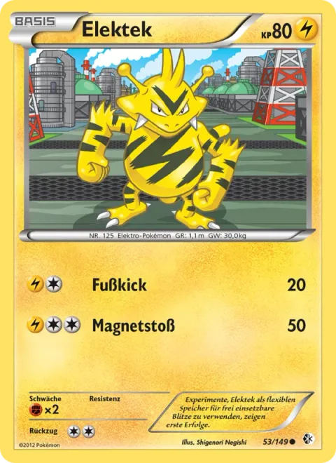 Electabuzz [Low Kick | Magnetic Blast]