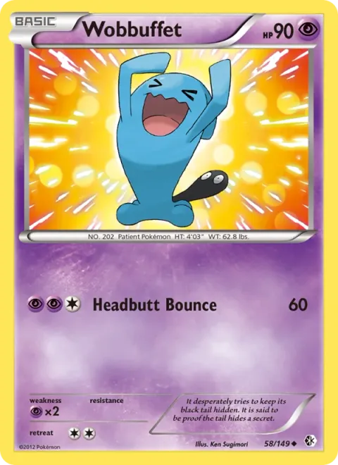 Wobbuffet [Headbutt Bounce]