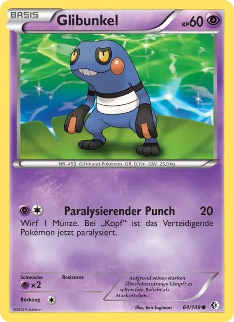 Croagunk [Paralyzing Jab]