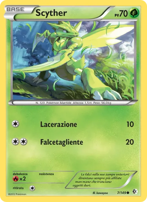 Scyther [Slash | Sharp Scythe | BCR]