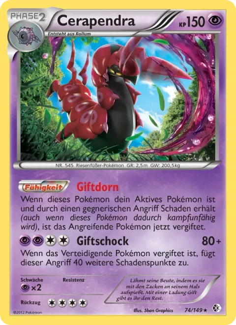 Scolipede [Poison Point | Venoshock]