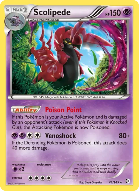 Scolipede [Poison Point | Venoshock]
