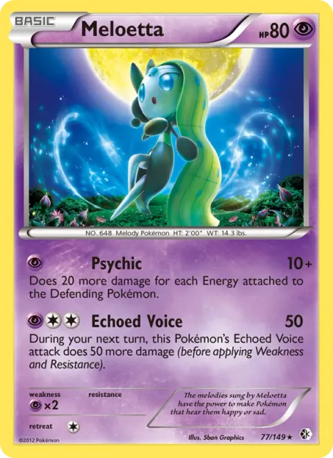 Meloetta [Psychic | Echoed Voice]
