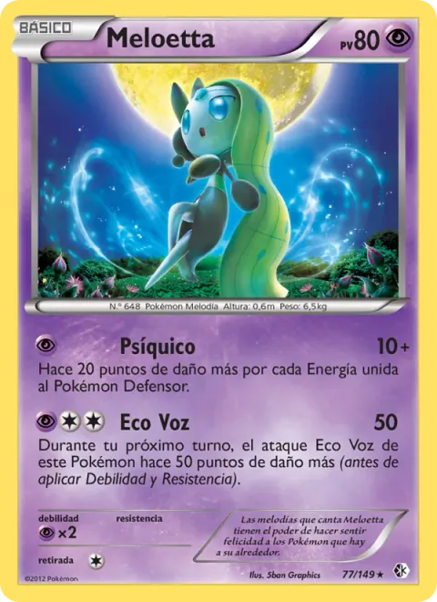 Meloetta [Psychic | Echoed Voice]