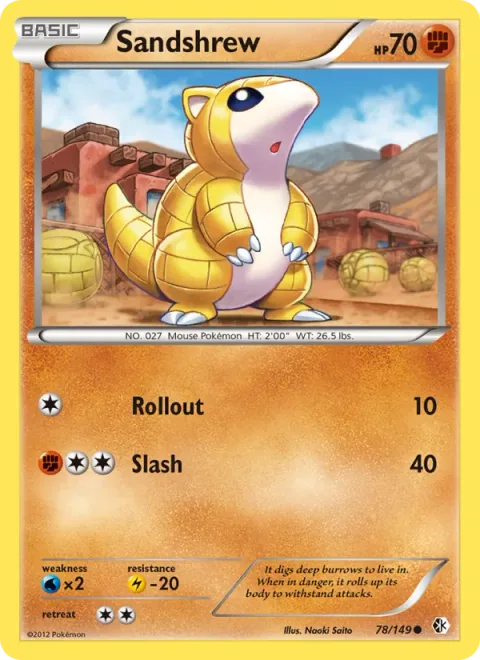 Sandshrew [Rollout | Slash]
