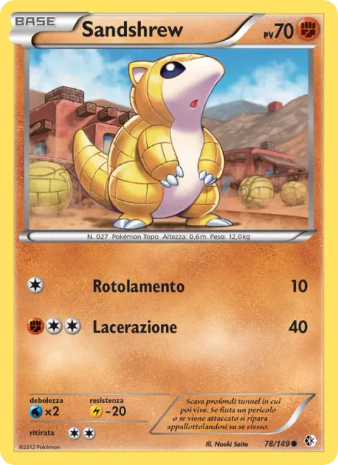 Sandshrew [Rollout | Slash]