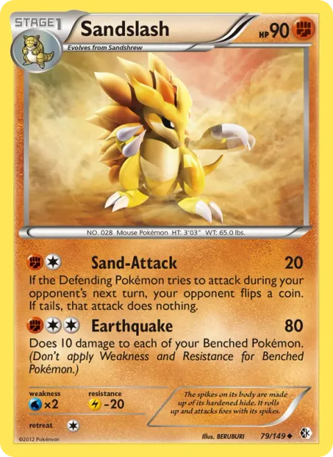 Sandslash [Sand-Attack | Earthquake]